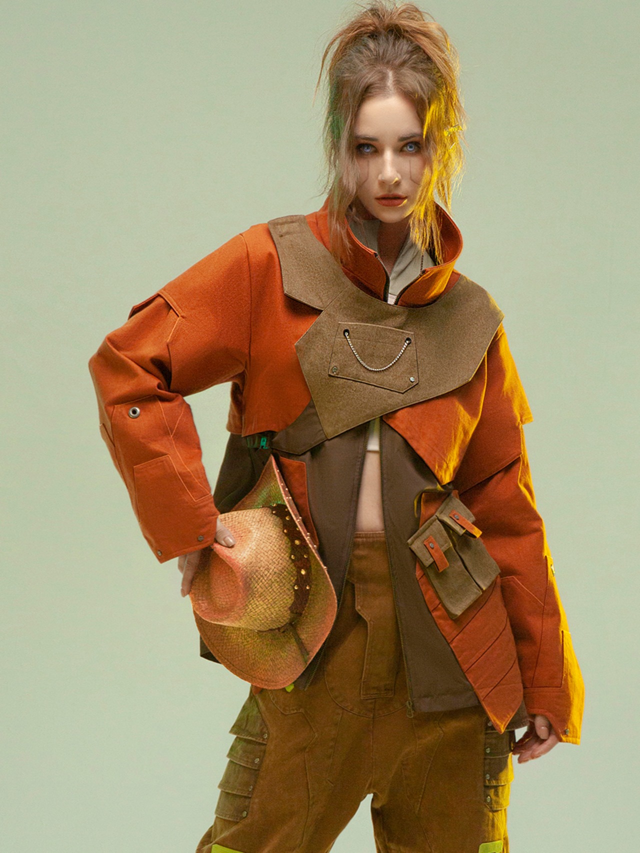 不作悪 サイバーパンクマルチポケットエクスプローラージャケット