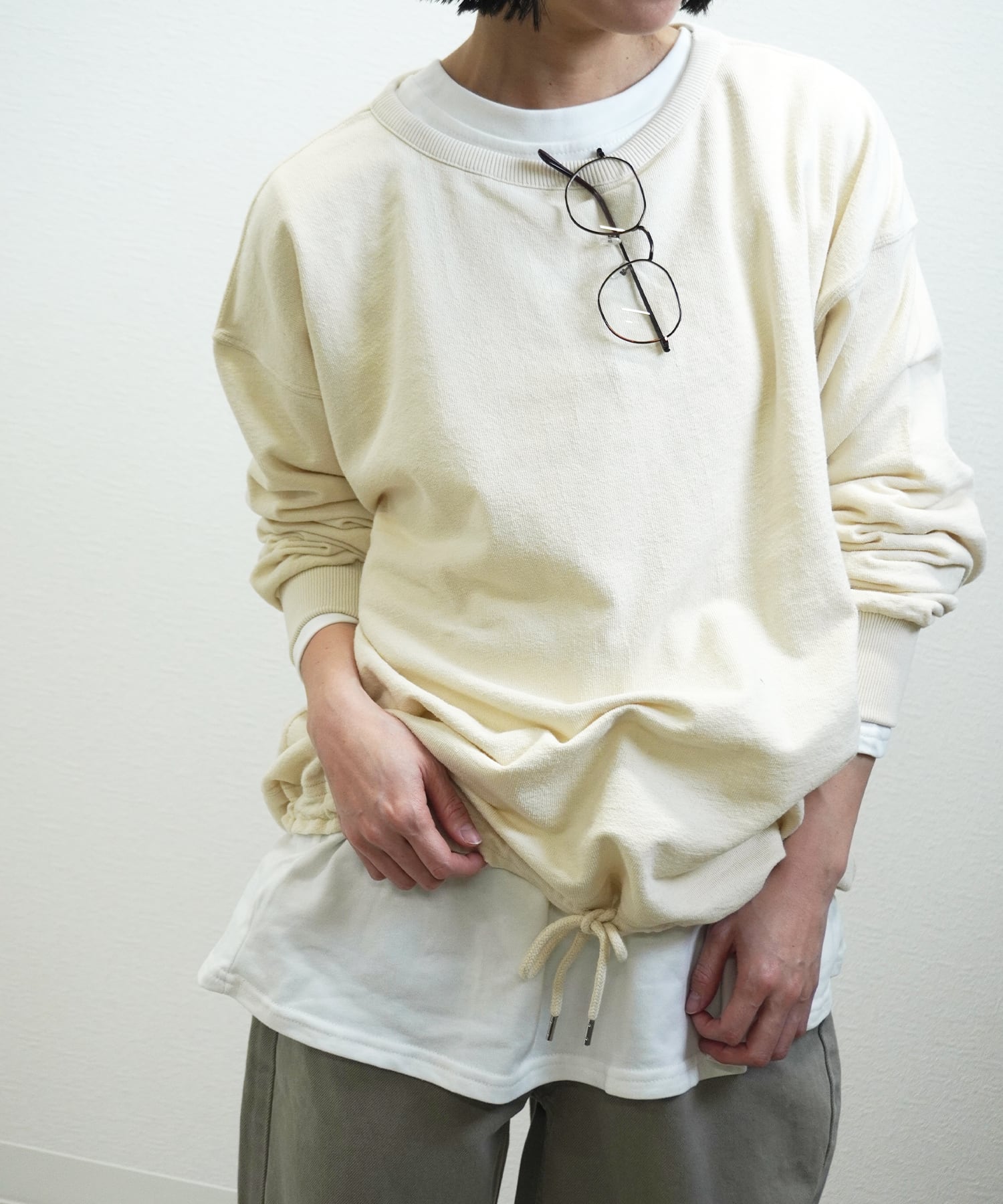 ガーゼ裏毛ゆるPO 5240110(0115)