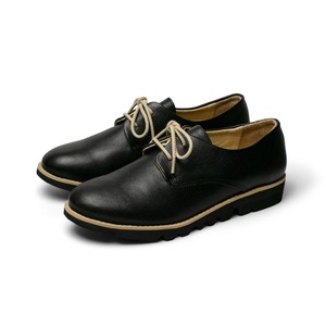 a-01 leather shoes (matte black)
