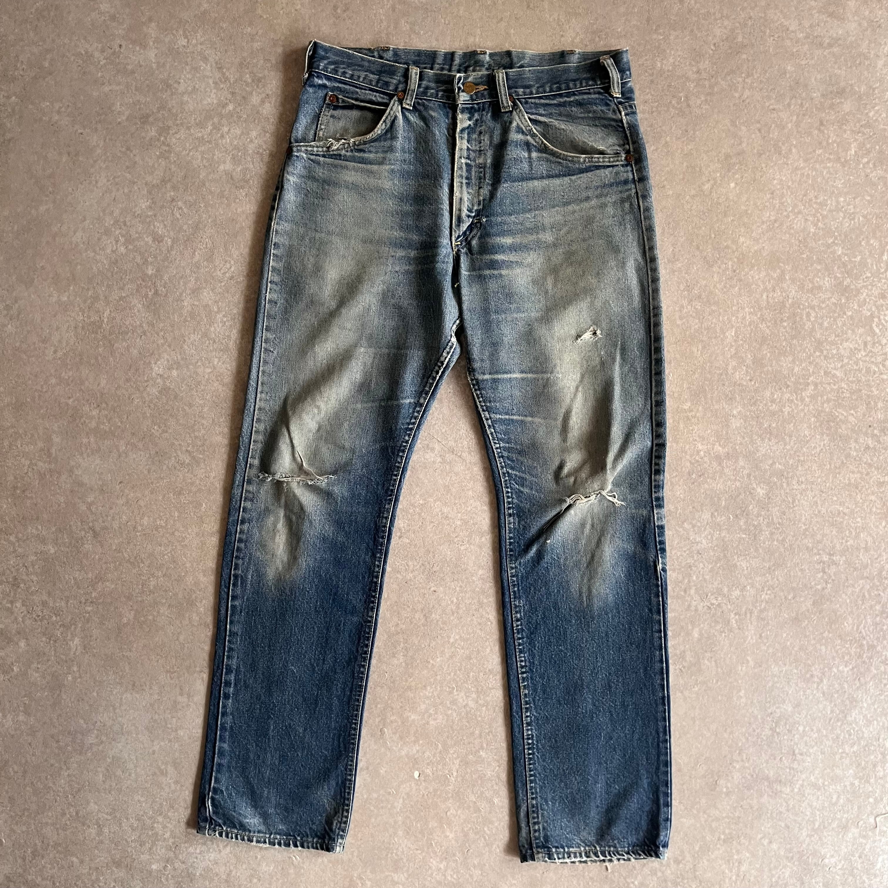 1980s Lee 200‐0147 Denim Pants W34 L32 Made in USA