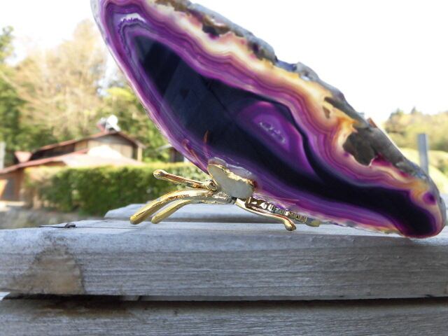 【瑪瑙】　ゴージャス蝶々　no.1