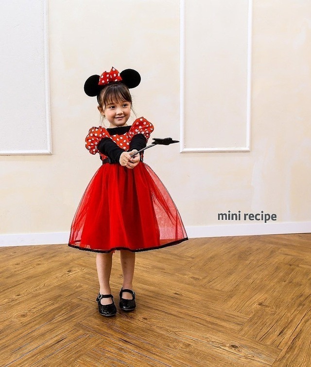 【即納】<mini recipe>  Mickey hair band