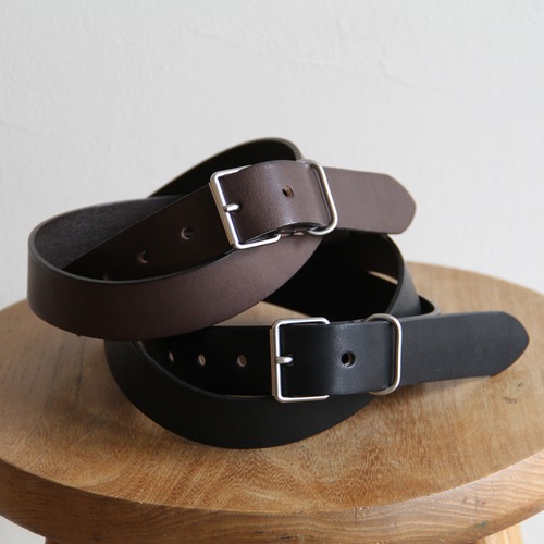 STILL BY HAND  【 mens 】leather belt