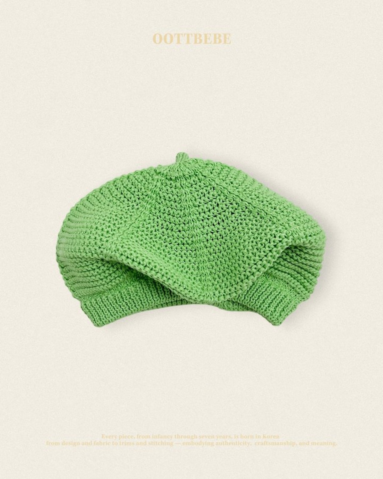 [oottbebe] Soft beret / [오뜨베베] 보송베레모