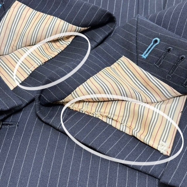 中古 バーバリーブラックレーベル BURBERRY BLACKLABEL スーツ上下