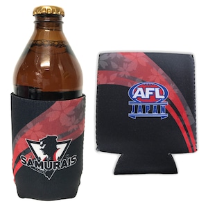 サムライズ スタビーホルダー（黒）/ SAMURAIS Stubby holder (Black)