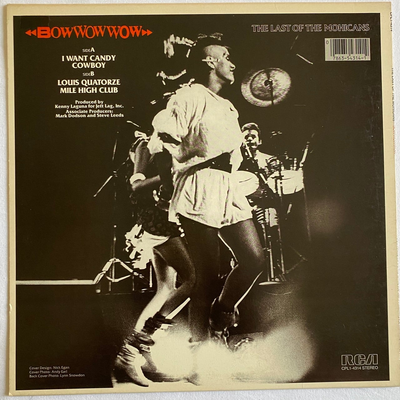 12EP】Bow Wow Wow – The Last Of The Mohicans | マメシバレコード
