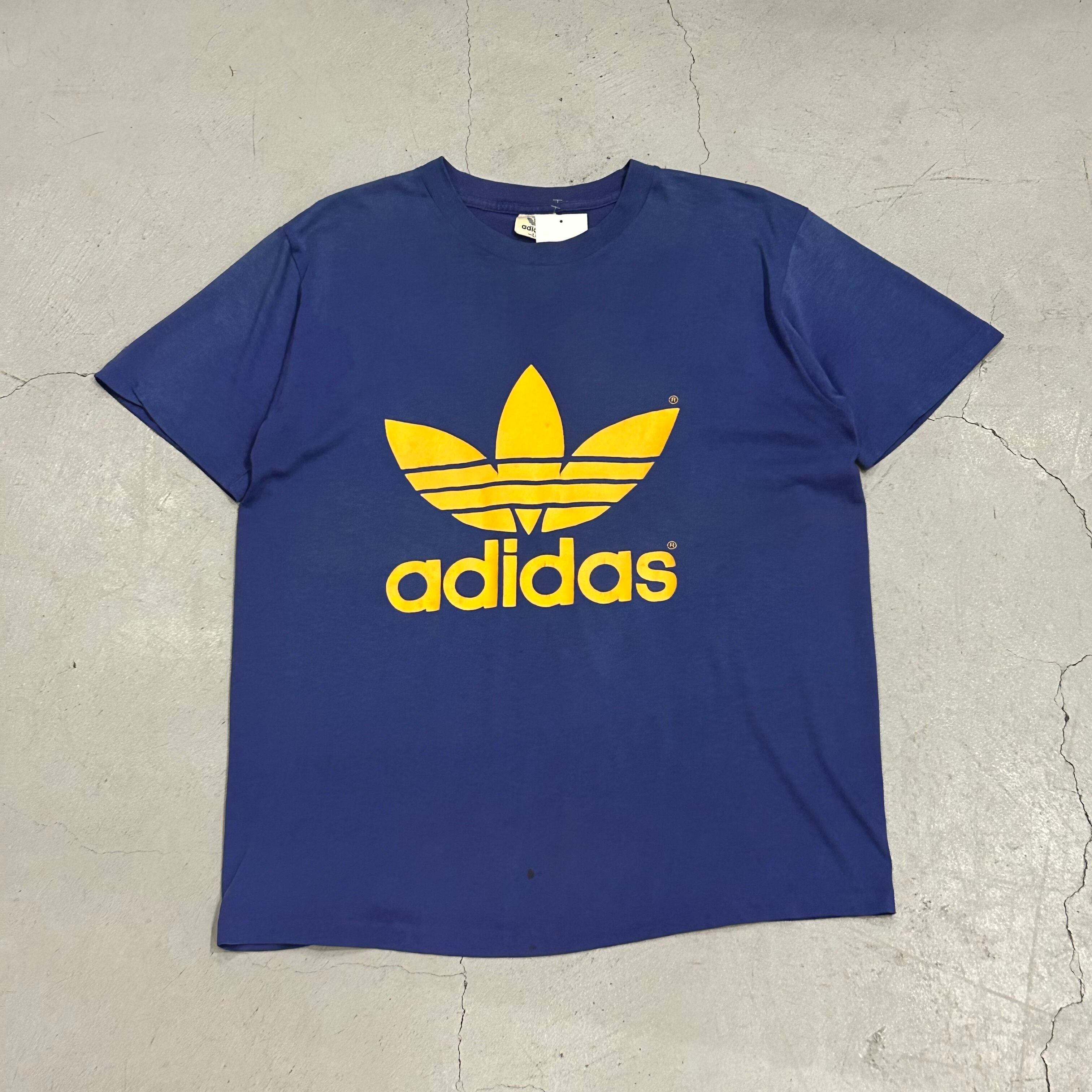 80s adidas “trefoil logo” T-shirt【高円寺店】