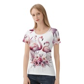Women's All-Over Print T shirt FL 4848