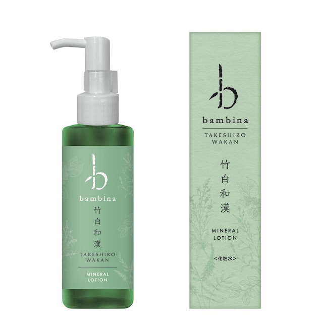 bambina竹白和漢化粧水 150ml