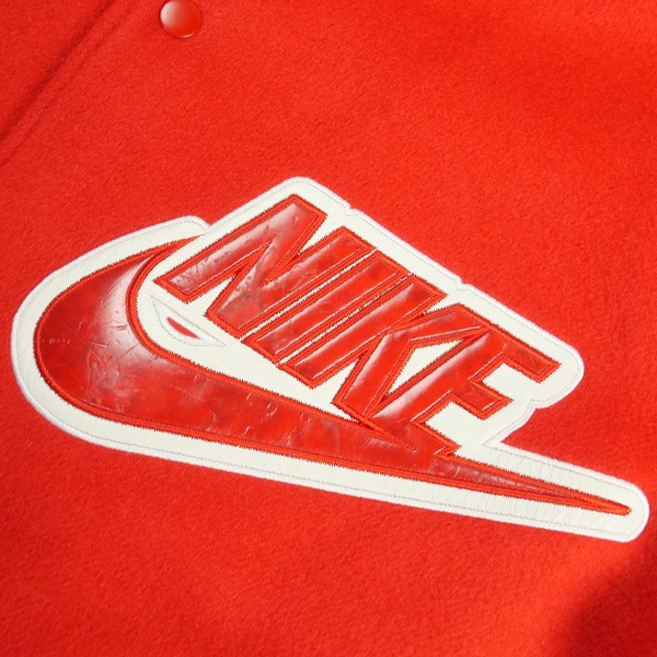Size【L】 SUPREME シュプリーム ×NIKE SB Varsity Jacket Red 