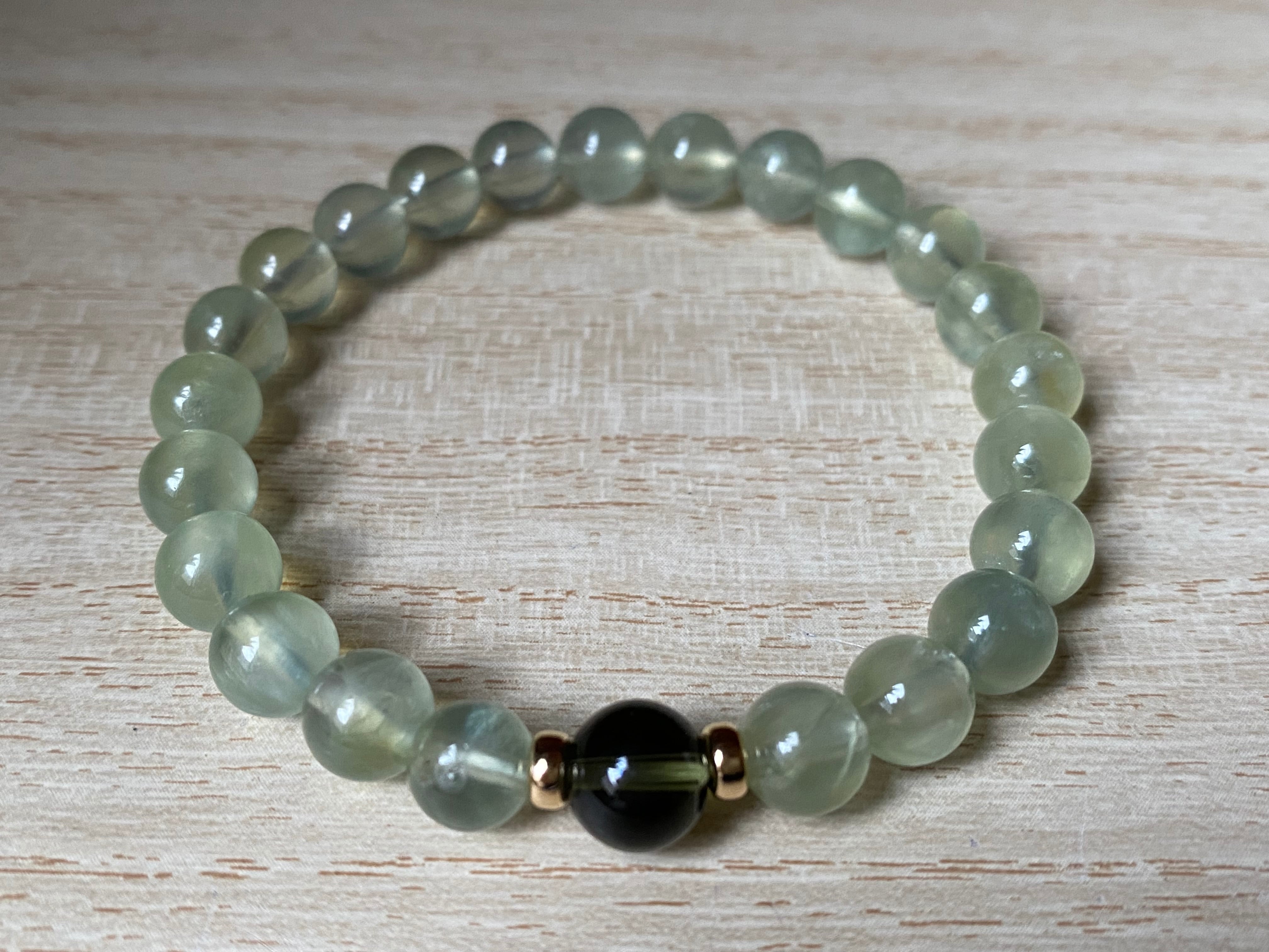 レア♡モルダバイト＆ルビー デザインブレスレット 【公式通販】