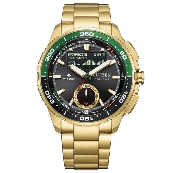CITIZEN PRO MASTER シチズン プロマスター MARINEシリーズ Wave Tracker エコドライブ メンズ腕時計 JV3002-51E