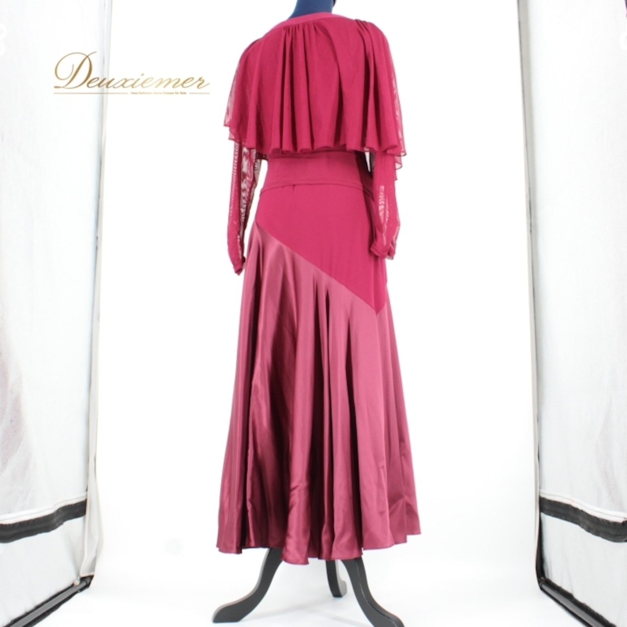 社交ダンス 衣装 スタンダード 上下セット ツーピース パーティ衣装 女性用 レディース オールシーズン create-sun クリエイトサン レッド系 バーガンディ シンプルデザイン おしゃれ 伸縮性 衣装セット コスチューム 女子ダンス服 お揃い 練習着 ダンスパーティ ファッション 丸首 半袖 フォーマル ウエストゴム 軽量 通気性 スタイリッシュ