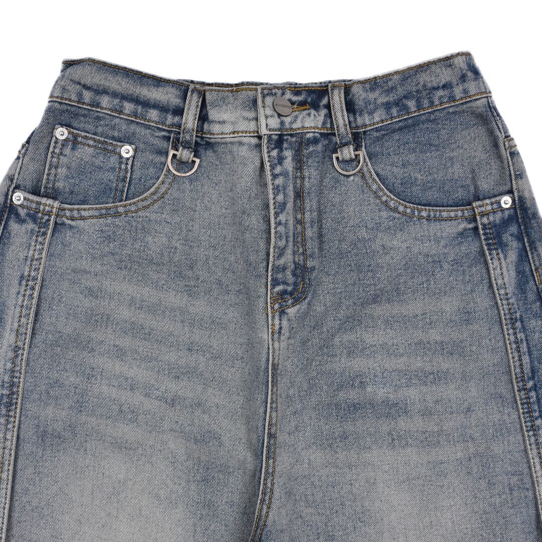 Wave Line バレルデニムパンツ | VOLCAN&APHRODITE