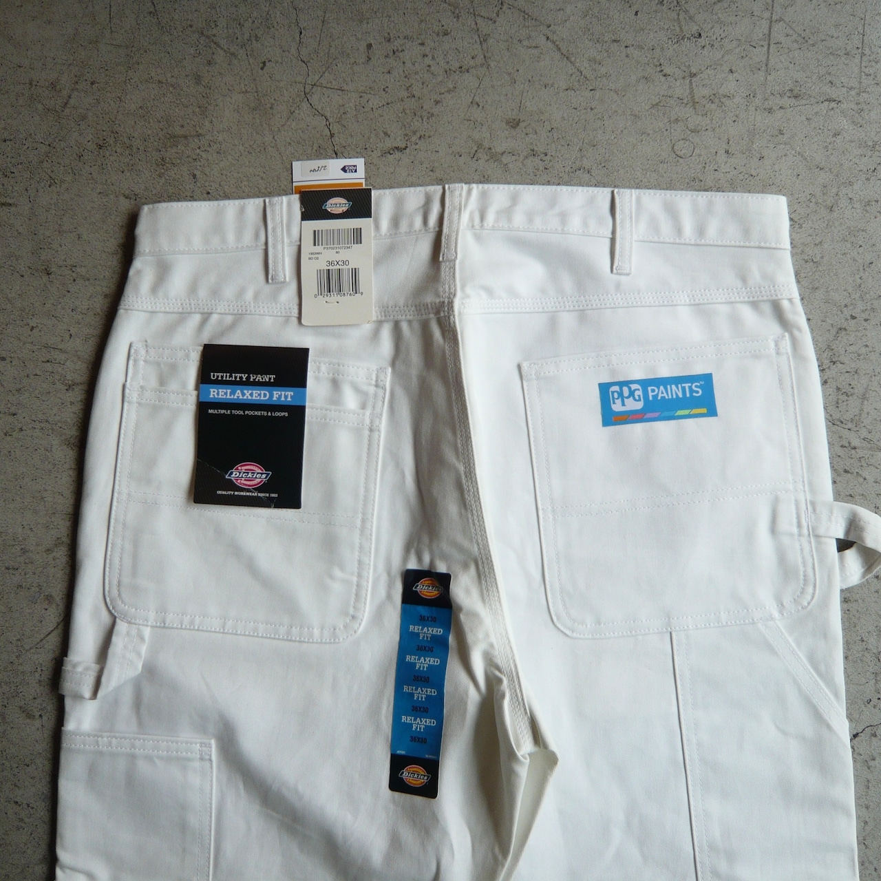 00s Dickies PPG PAINTS ペインターパンツ 白