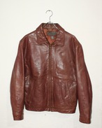 90s~ BANANA REPUBLIC Cow Leather Zip-up Blouson