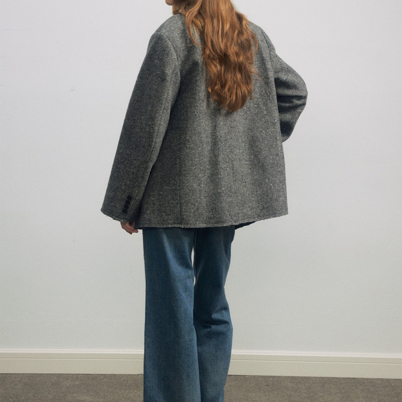 Wool Classic Tailored Jacket T3877