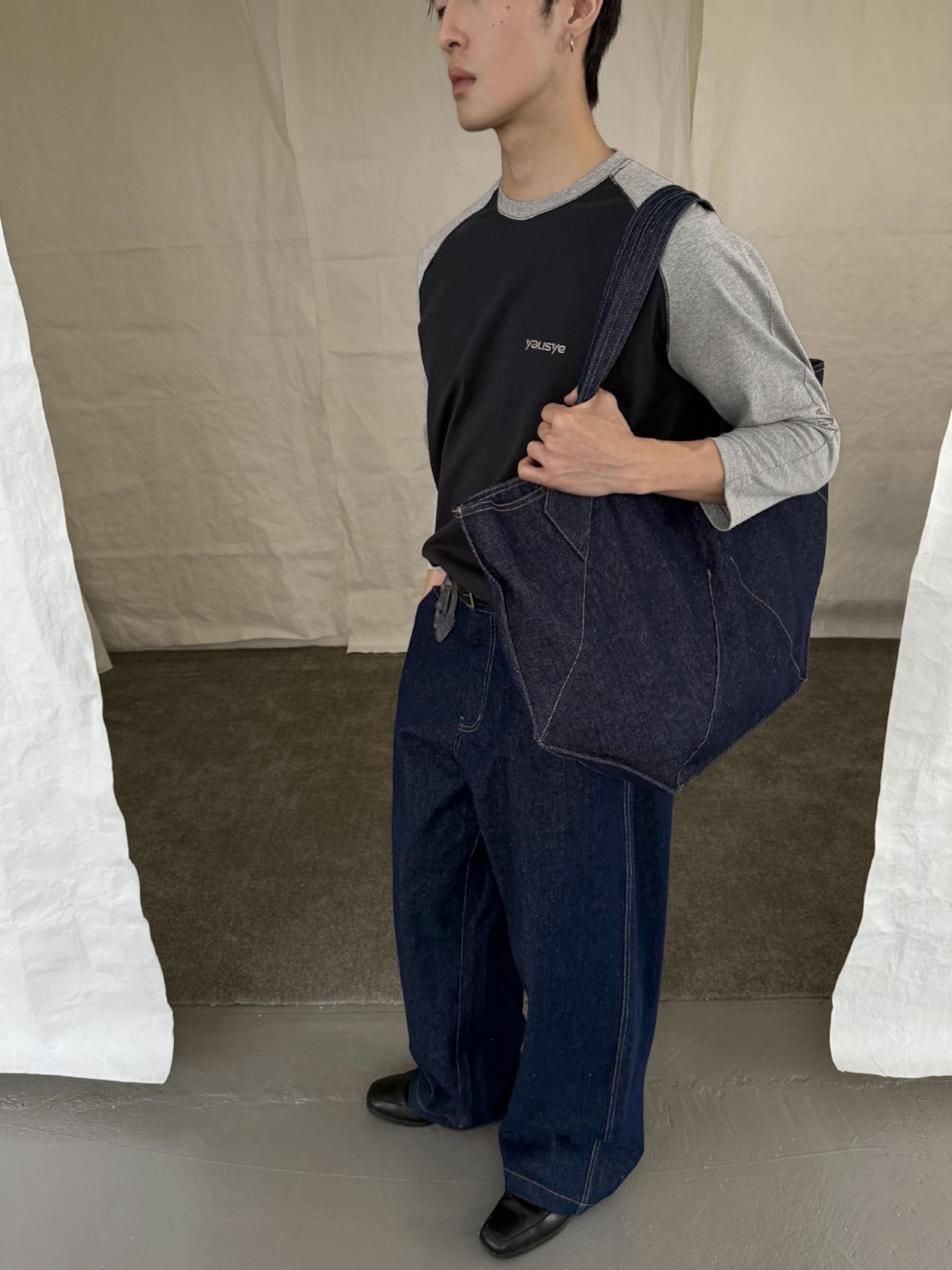 Yausye 02 Denim Tote Bag