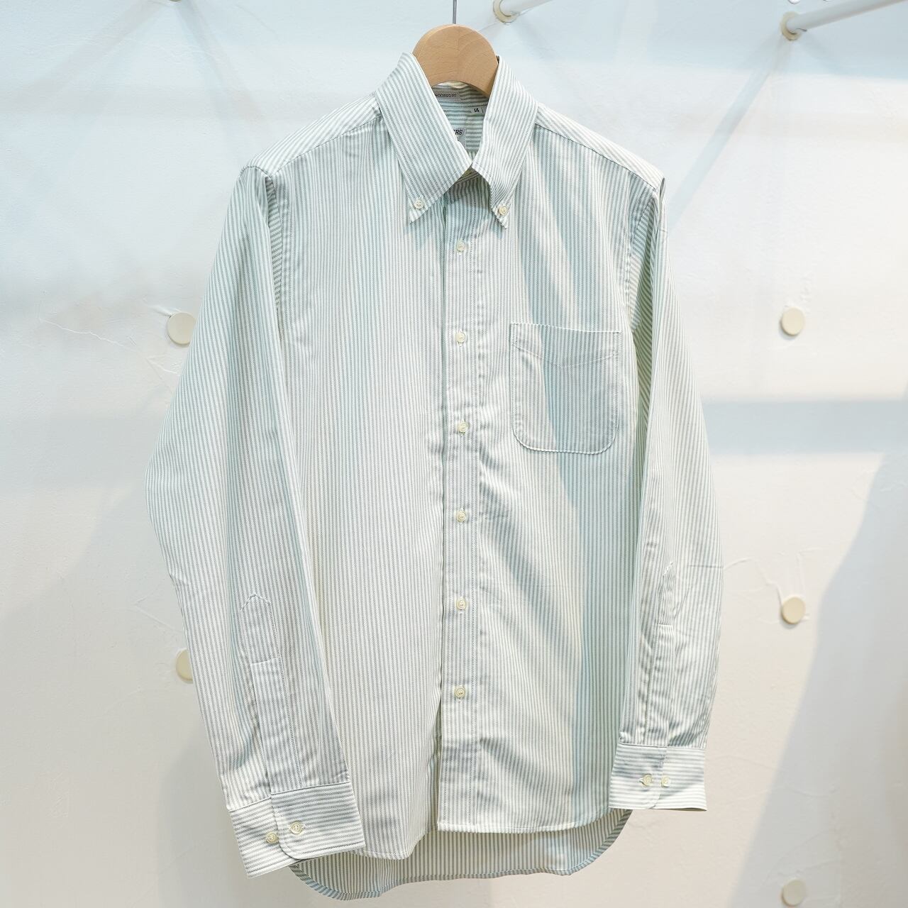 workers modified shirts ギンガム ストライプ　15