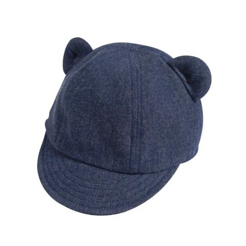 10mois(ディモワ) / くま耳キャップ / ネイビー / 44-48cm・48-52cm