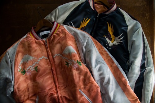 tolq 転写リバーシブルスーベニアジャケット