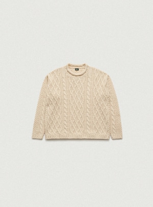 [The Barnnet] Rolled Cable Knit Sweater 正規品 韓国ブランド 韓国通販 韓国代行 韓国ファッション ザ バーネット ザバーネット 日本