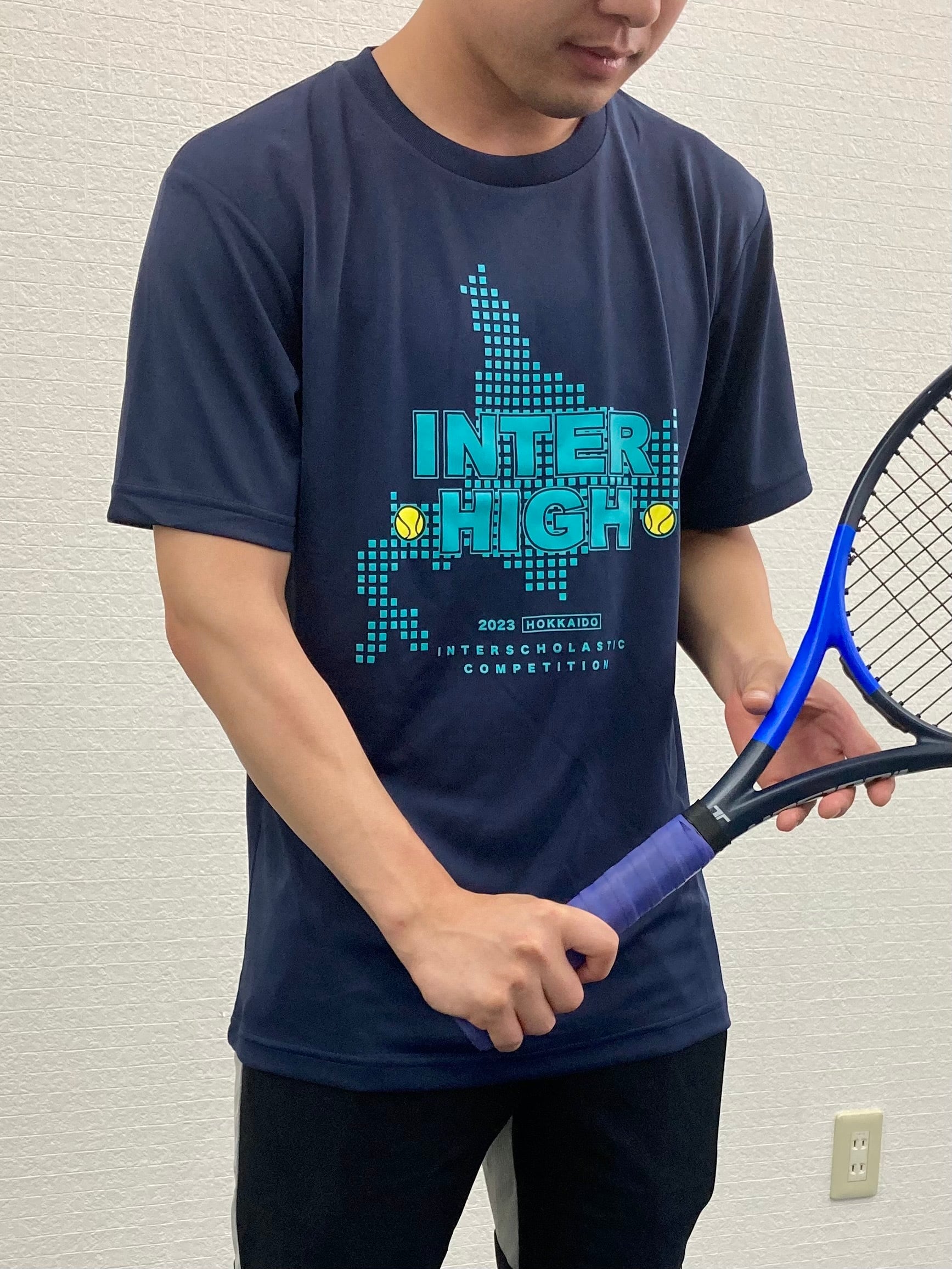 2023 インターハイ ソフトテニス 北海道限定Tシャツ