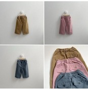 〖取寄〗韓国子供服 / 26winter / minirobe / ボタンピーチパンツ / キッズ *S~XL*