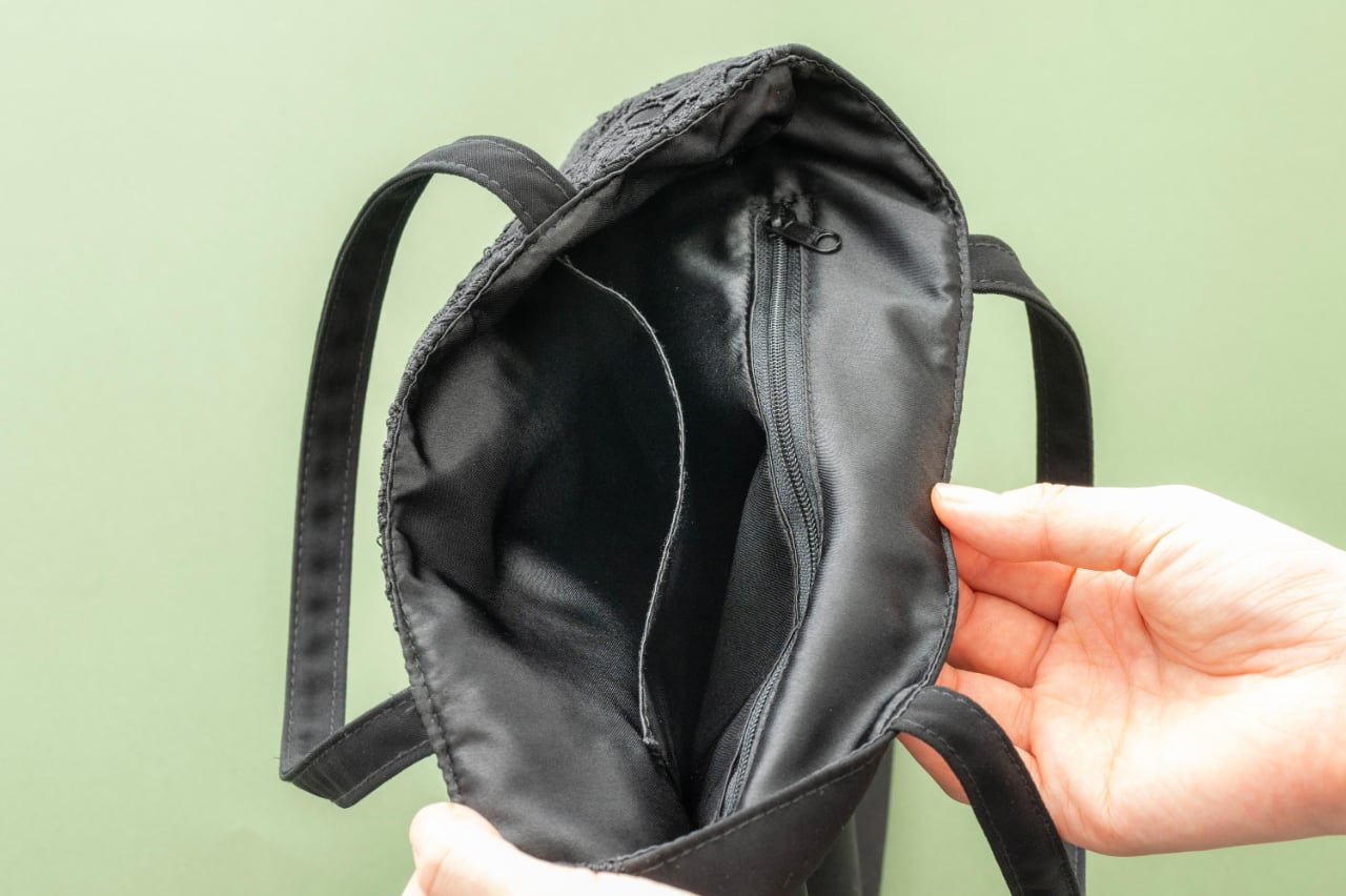 近沢レース店 ブラックフォーマル マリンバレース サブバッグ | 中村