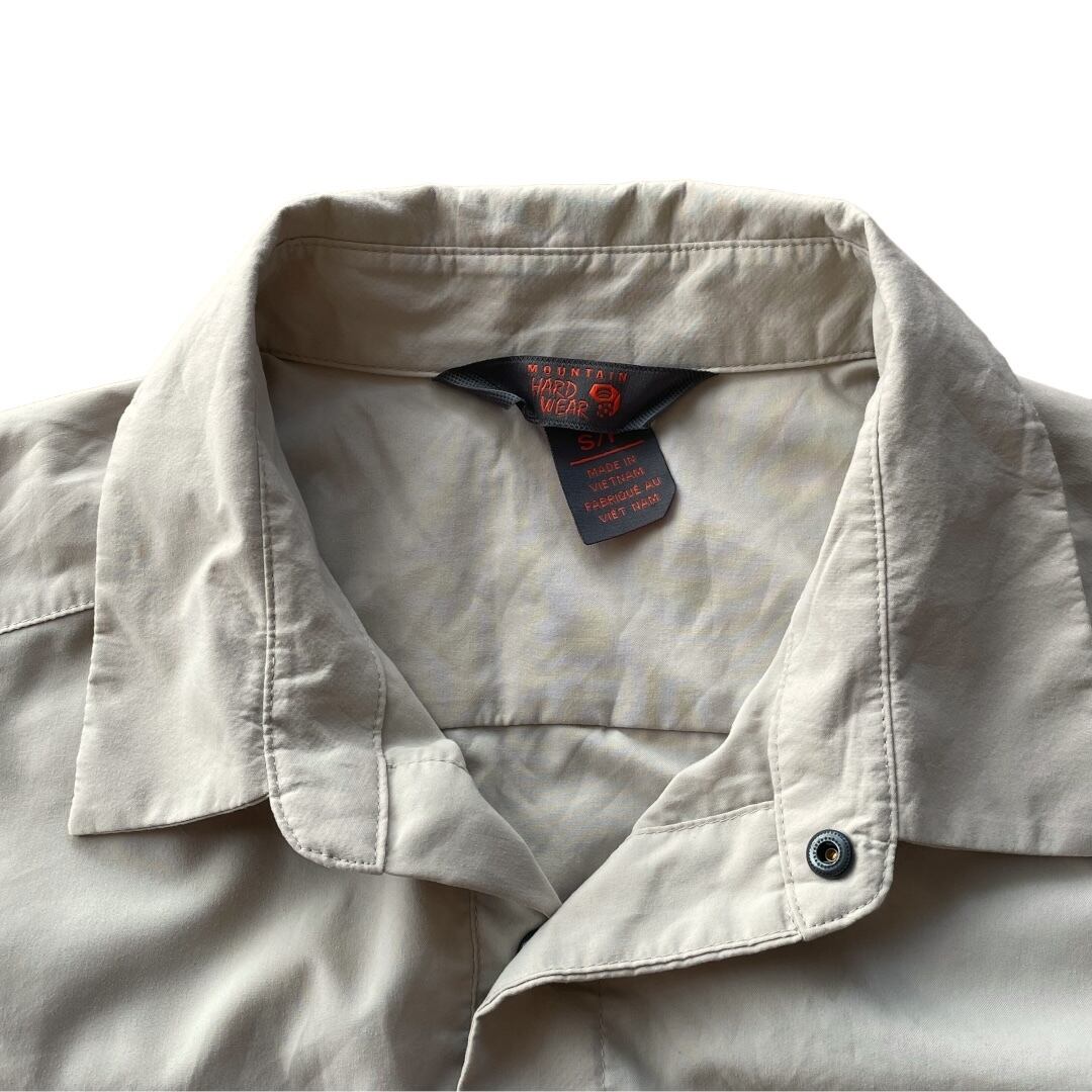 MOUNTAIN HARD WEAR S/S nylon polyester shirt S / マウンテンハード