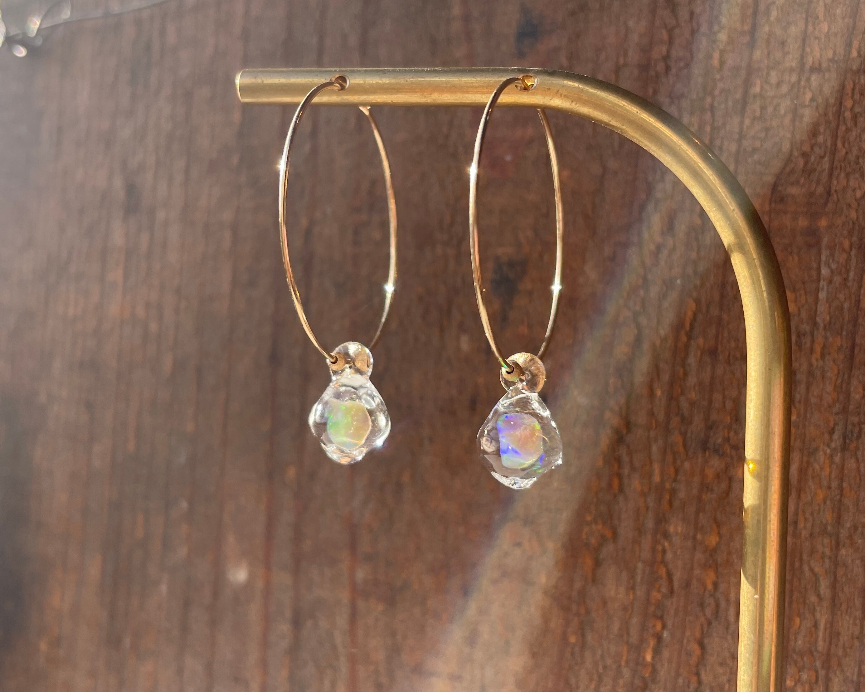 【Opal Drop pierce】14kgf