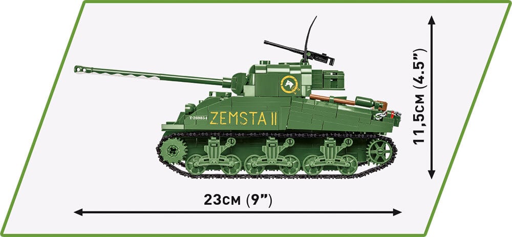 COBI #2276 シャーマン 1Cファイアフライ (Sherman Firefly 1C