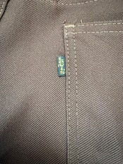 70's リーバイス スタプレ 517 USA MADE 42TALON スラックス W31×L33