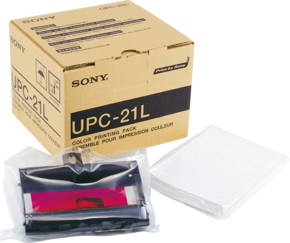 ソニー カラープリントパック (L) UPC-21L (50枚×4パック) - コピー