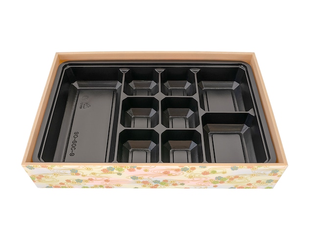 シブタ 春日3.8厚286×191×51（45）90-60C-9黒カルプ／バラ（入数10）