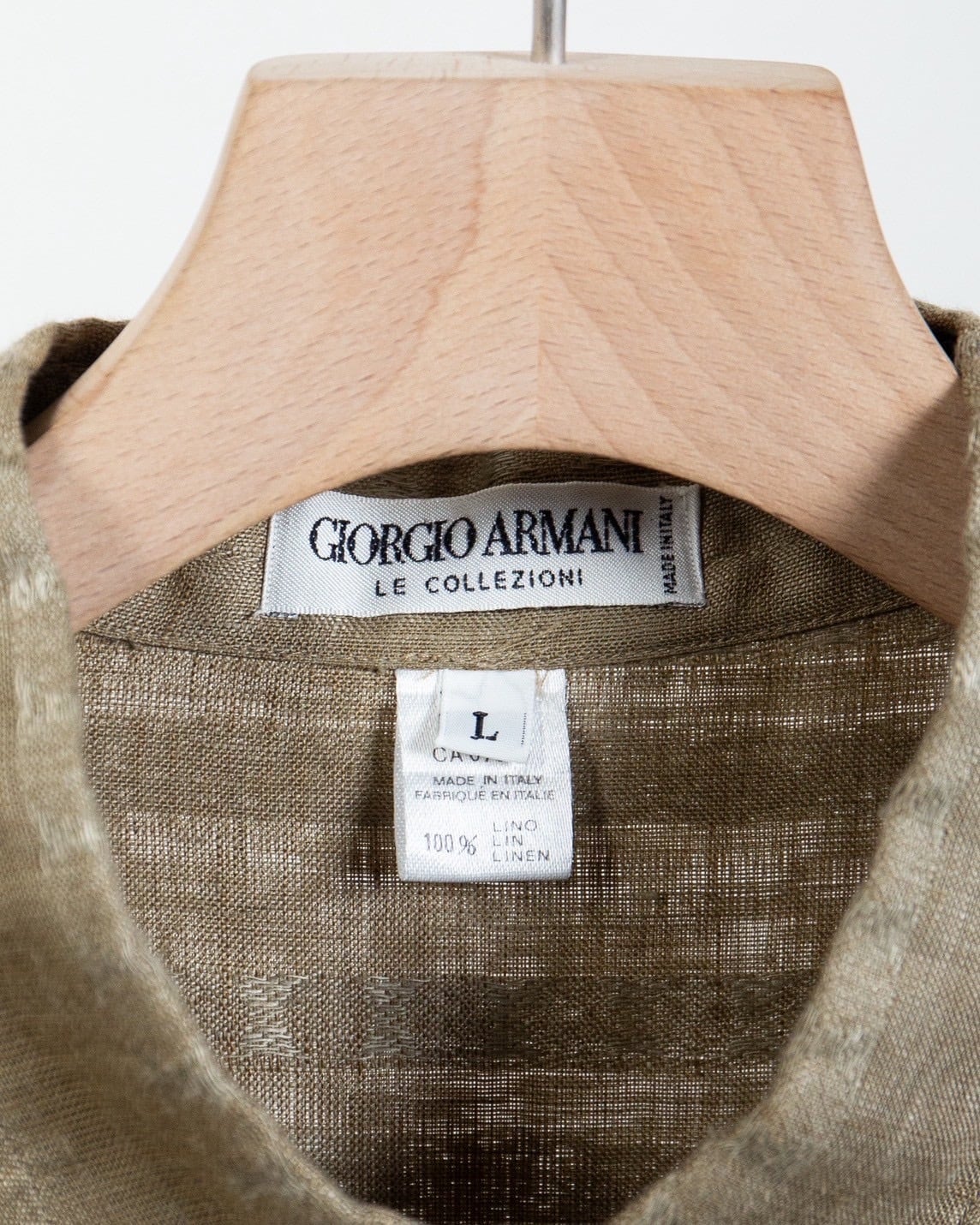 お値下げ中　GIORGIO ARMANI リップス　ポーチ付属　未開封 WOMENS シーズナルソフトタッチニット アイボリー/072244780