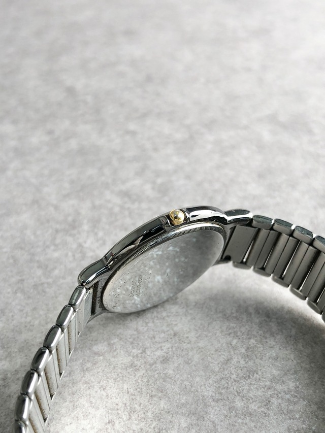 Yves Saint Laurent イヴ・サンローラン 腕時計 シルバー YSL ステンレススチール 4620-E62275Y vintage ヴィンテージ オールド zggngw