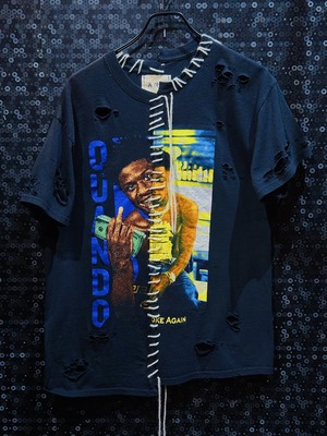 【ÆIEM】"再倖築"vintage two different docking American culture and street style