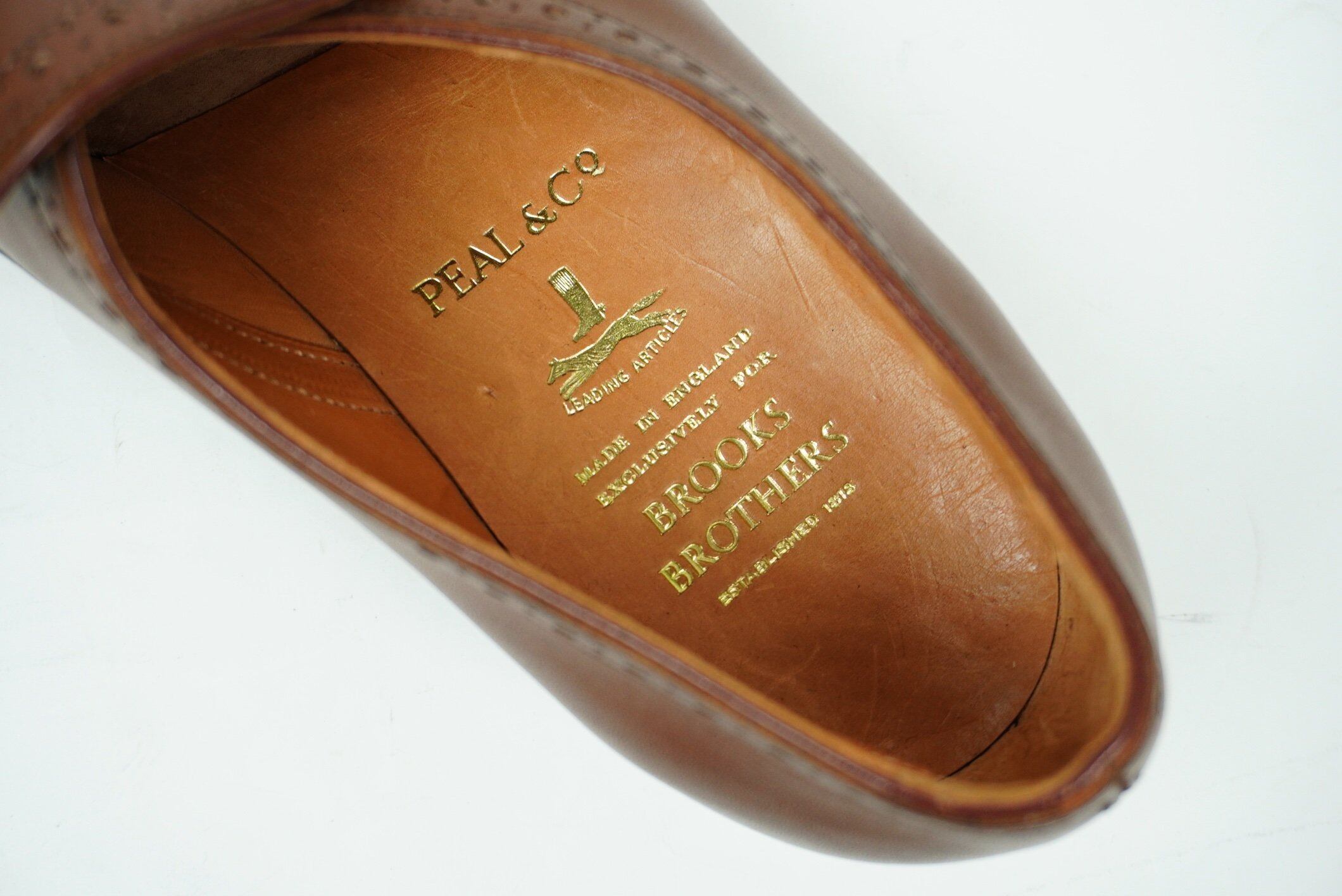 PEAL&CO】Brogue Casuals 7h-C | UNION WORKS ONLINE STORE