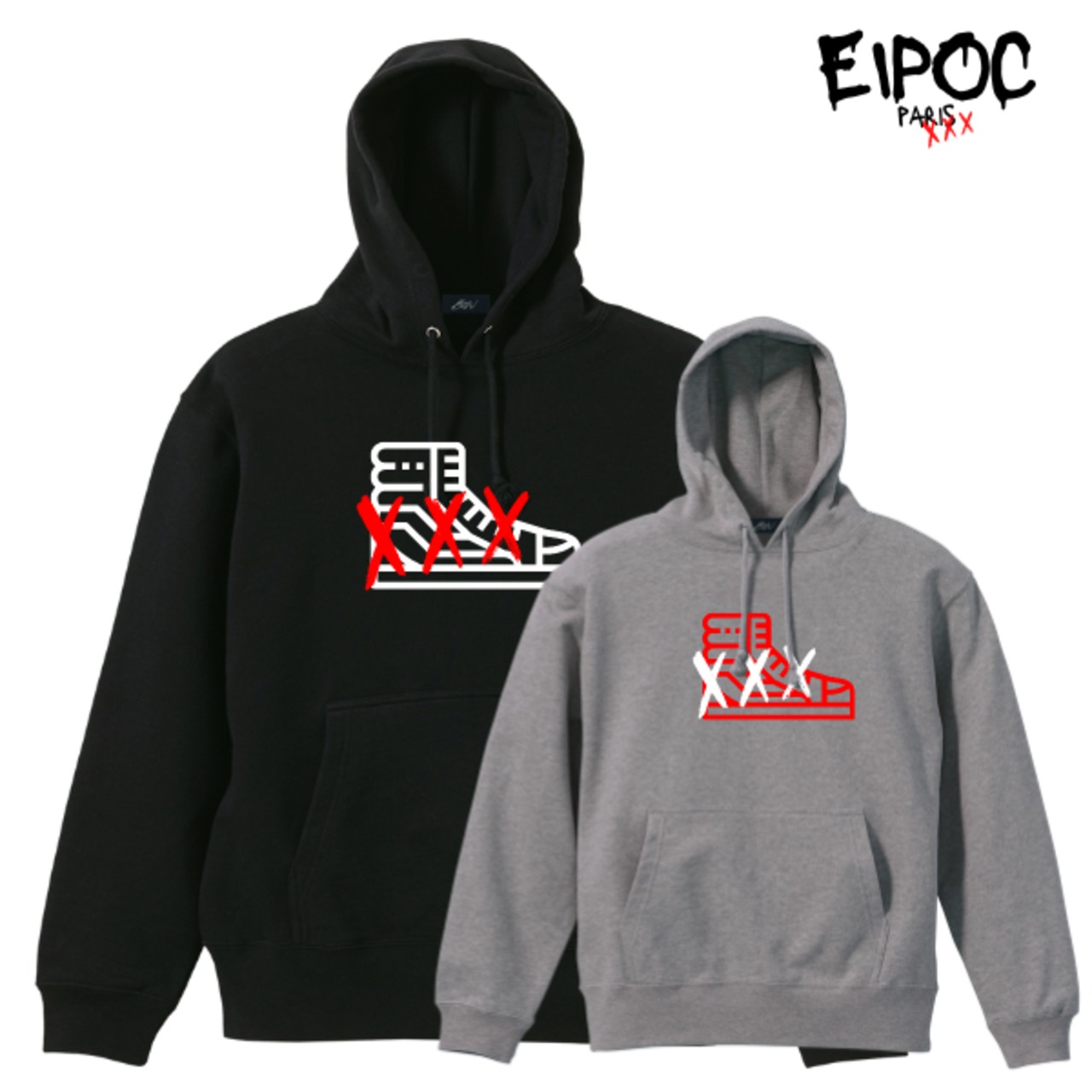 EIPOC PARIS「"VN" Sneaker Foodie Black/Gray」 - 1