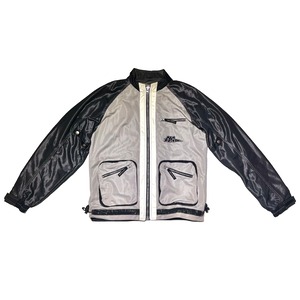 “FEARLESS” 90s no fear biker mesh jacket