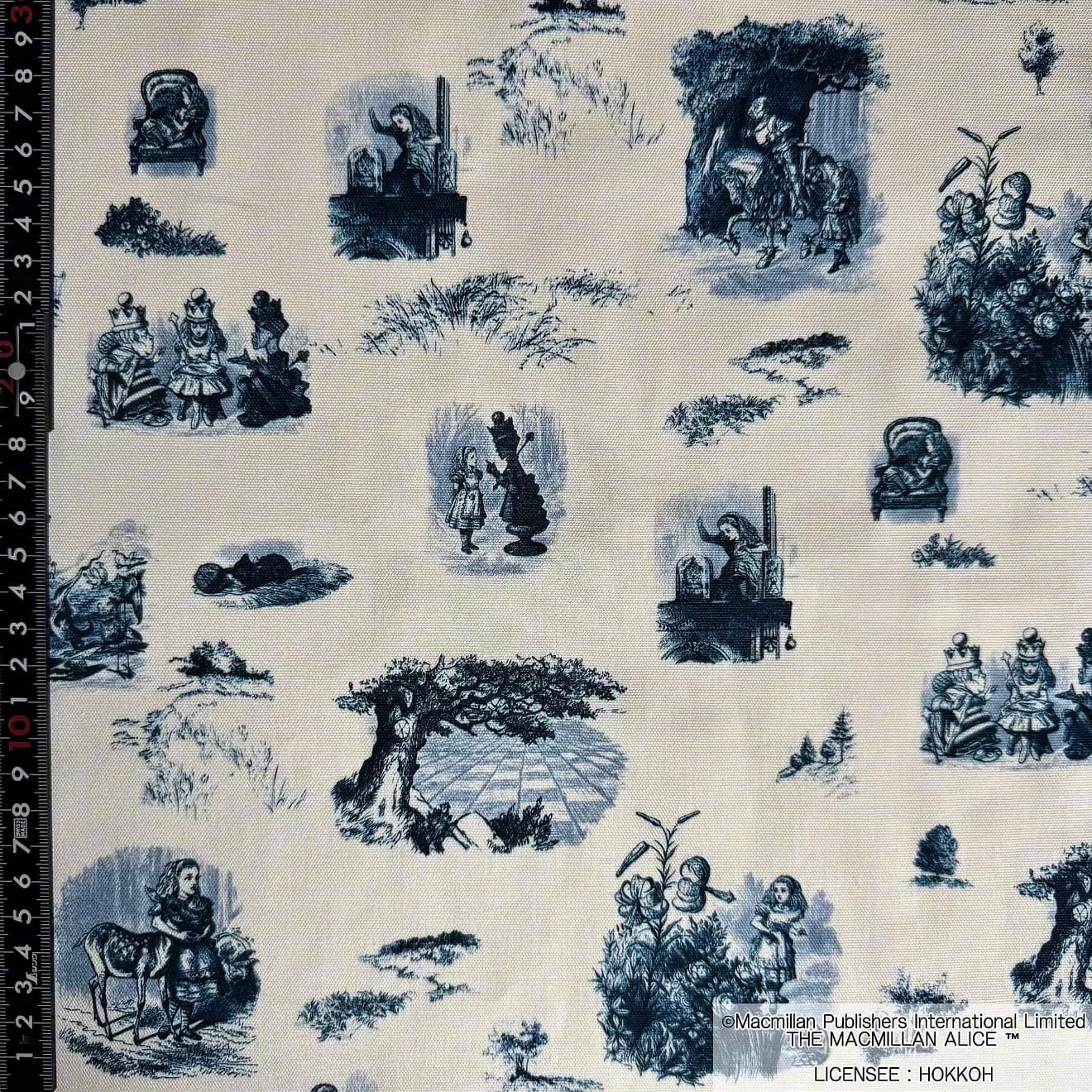 Looking-glass Land 綿オックス AF-1010-2 マクミランアリスコラボ商品