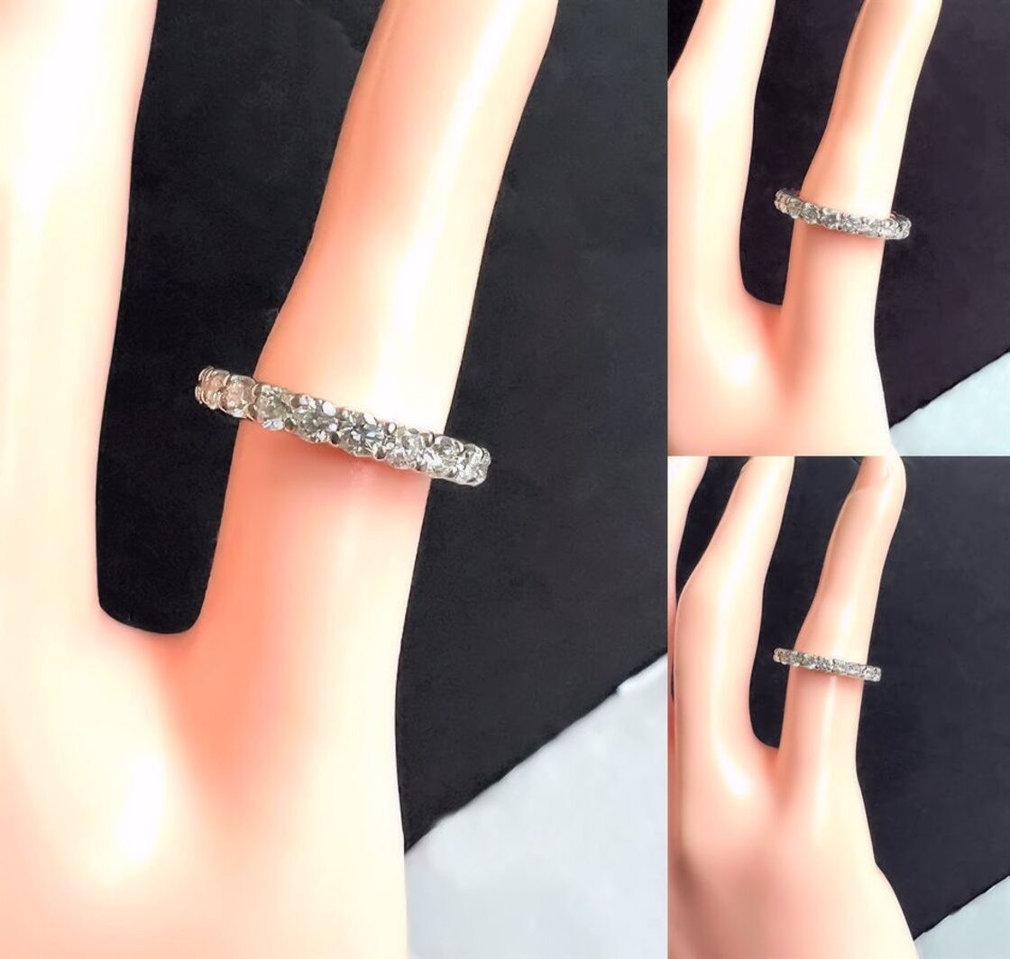 HARRY WINSTON ハリーウィンストン ラウンドカット プロングセット 