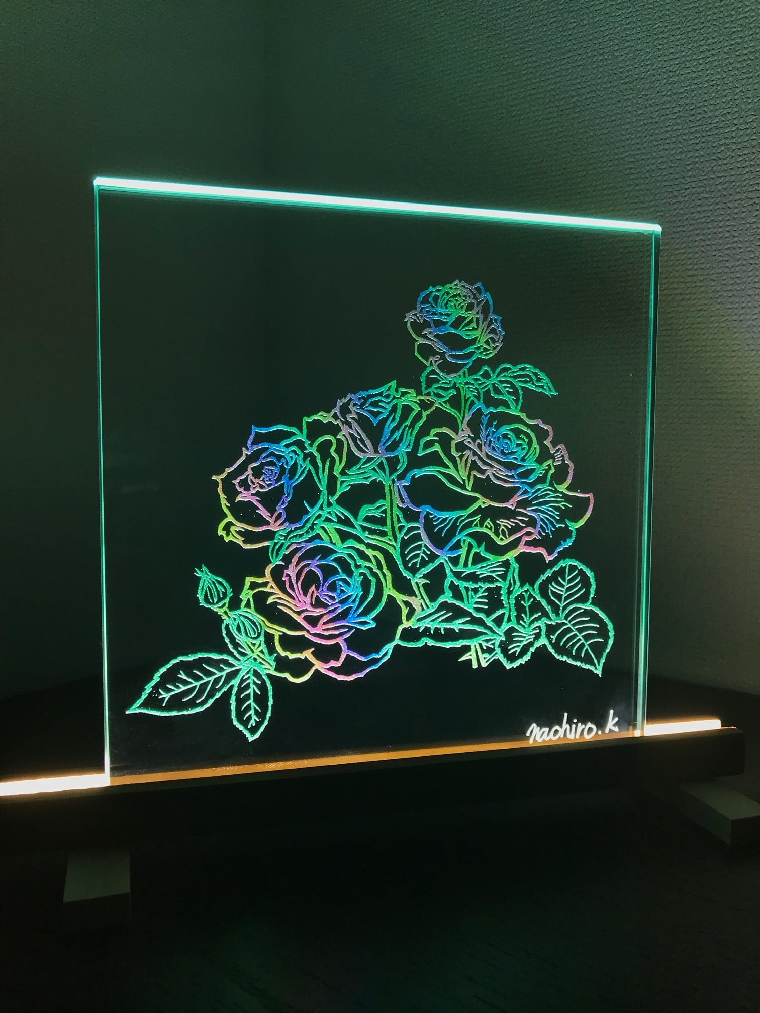 オーダー専用・彫刻ガラス絵画 | EnergyFrog