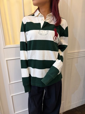 Ralph Lauren / vintage border long sleeve tops. (O)