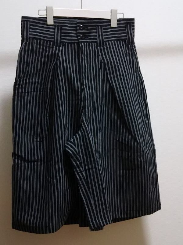 タグ付き新品 JieDa STRIPE OVER SKATE SHORTS SALE> 70%OFF JieDa STRIPE OVER SKATE SHORTS (BLK) | poompoom