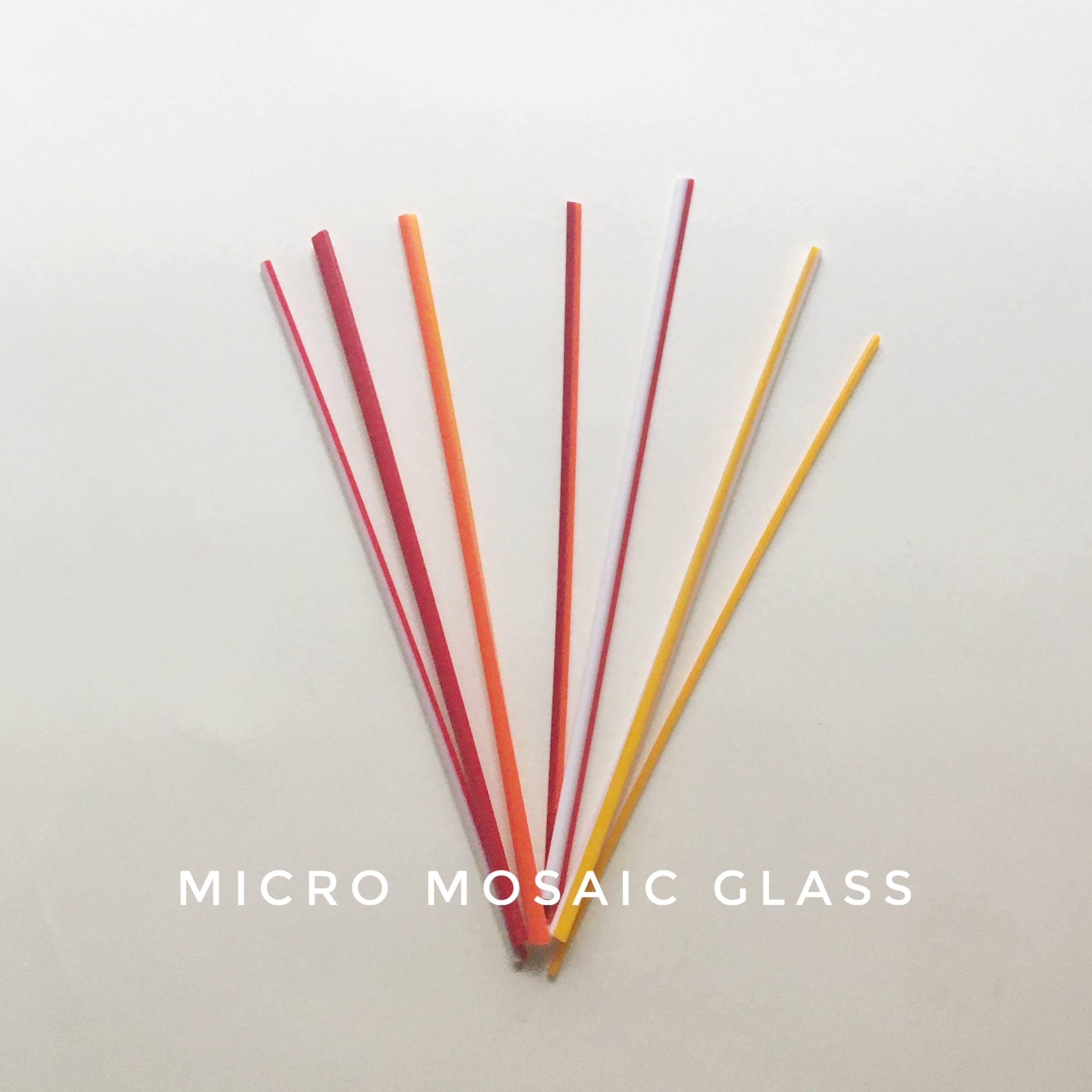 花房芯専用 25枚 花びら2色＋花芯2色｜ガラスパーツ棒10g｜GG302-10｜花以外にも七