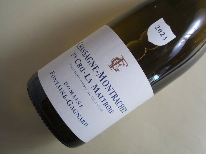 シャサーニュ・モンラッシェ 1級 ラ・マルトロワ 白 2023年 フォンテーヌ・ガニャール