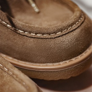 Khaki Suede Low-cut Shoes / カーキ スエード ローカット シューズ